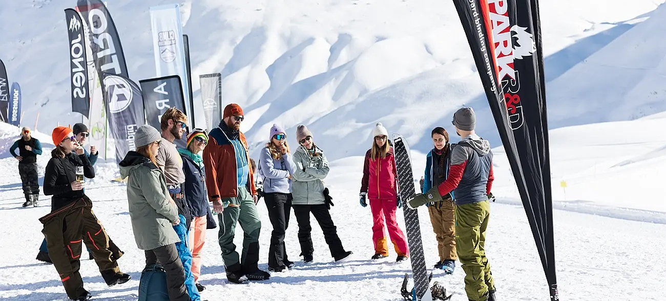 Splitboard Tour und Community beim Splitboard-Testival CTM