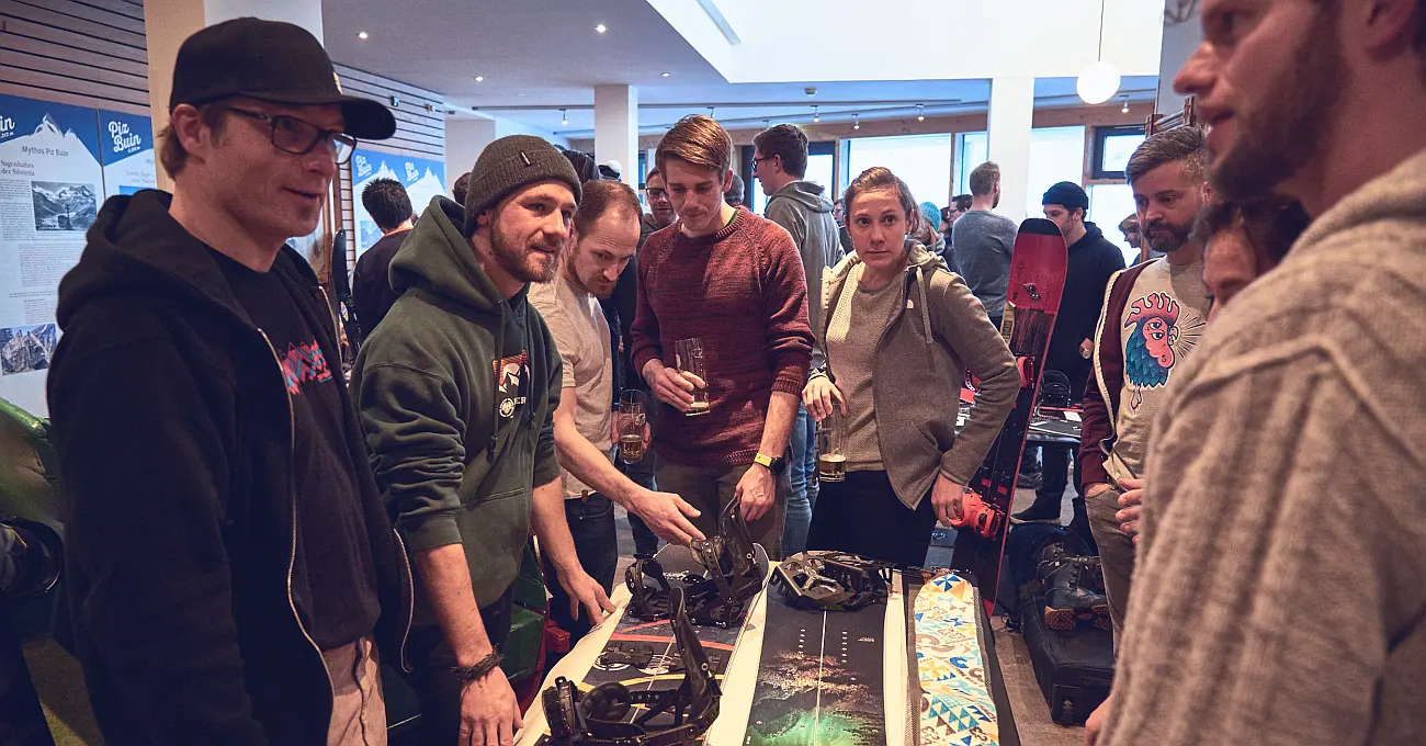 Splitboard Community beim CTM auf der Silvretta-Bielerhöhe